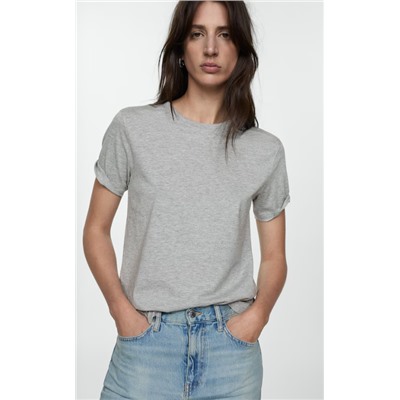 Camiseta algodón manga corta