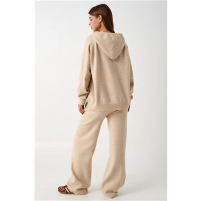 Костюм вязаный теплый с брюками и кофтой #5