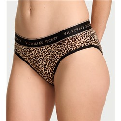 Logo Cotton Hiphugger Panty