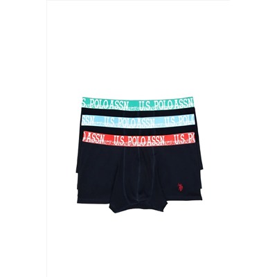 U.S. Polo Assn. Erkek 3'lü Boxer Takımı 50310732-VR033