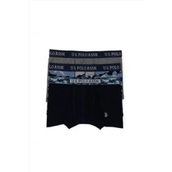 U.S. Polo Assn. Erkek 3'lü Boxer Takım 50310705-VR046