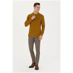 Erkek Coconut Polo Yaka Basic Sweatshirt