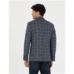 Lacivert Slim Fit Ceket