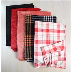 Мягкий и комфортный коралловый флисовый плед