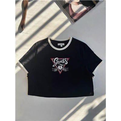 Укороченная женская футболка 2 цвета ГЕС*С