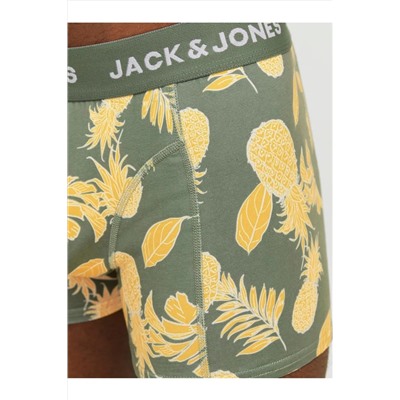 Jack & Jones Jack Jones Jacdan Trunks 3 Pack Erkek Siyah Giyim\boxer\ 12256550-02