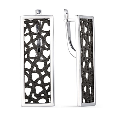 Серьги серебро 52837SB