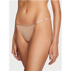 Icon by Victoria's Secret Icon Lace Adjustable Thong Panty