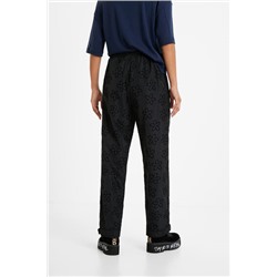 Pantalón largo floral