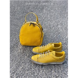 JOE SANCHEZ COR 19407 AMARILLO+AB.Z · Pelle · mochila NAPA (630) AMARILLO АКЦИЯ
