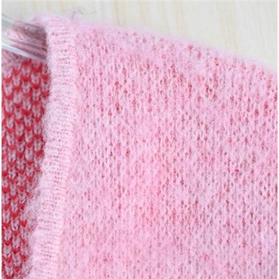 Женский флисовый жаккардовый кардиган