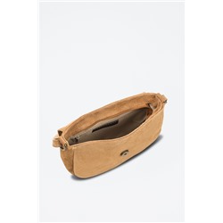 Bandolera de piel Beige - Firenze Artegiani