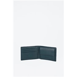 Cartera de piel Chief Azul pato