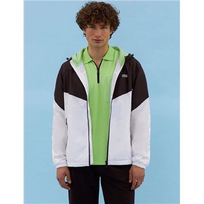 Yeşil Slim Fit Fermuarlı Polo Yaka Tişört