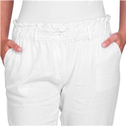 Damen Jogpants mit Leinen-Anteil