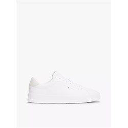 Coated Leather Court Sneaker