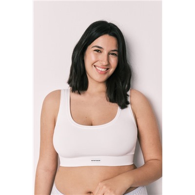 COZY Top seamless blanco