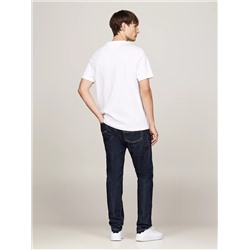 Embroidered Tommy Arch Logo T-Shirt