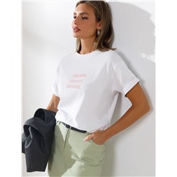 Футболка из премиального хлопка с авторским принтом