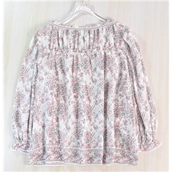 Свободная повседневная шифоновая рубашка