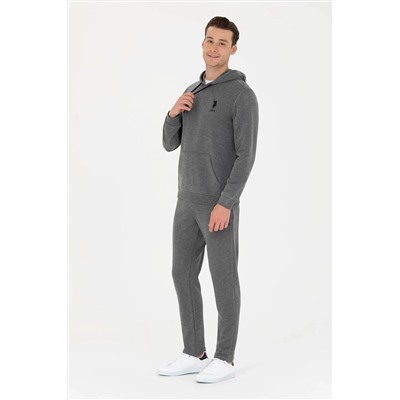 Erkek Antrasit Melanj Eşofman Altı