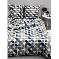 КПБ 2,0 сп бязь 120гр/м2 Текстильная коллекция сшивной Майолика 1