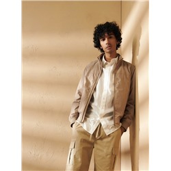 Куртка с воротником-стойкой