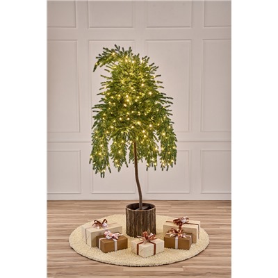 Ель искусственная Фиджи с лампочками 2,3 м