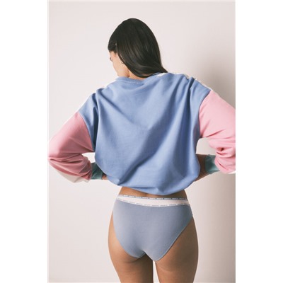 Pack 3 bragas clásicas algodón verde azul blanco