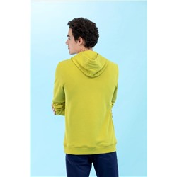 Fıstık Kapüşonlu Basic Sweatshirt (Unisex)