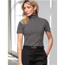 Водолазка из премиального хлопка с эластаном