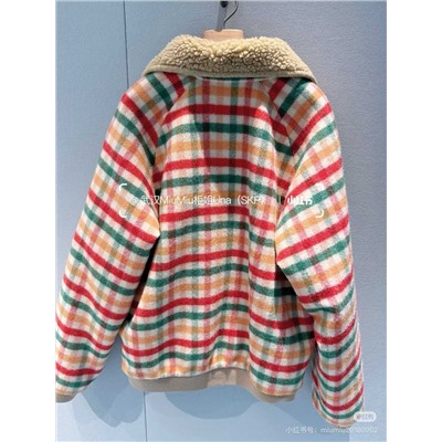 Яркая, плюшевая, теплая куртка МИУ МИ*У