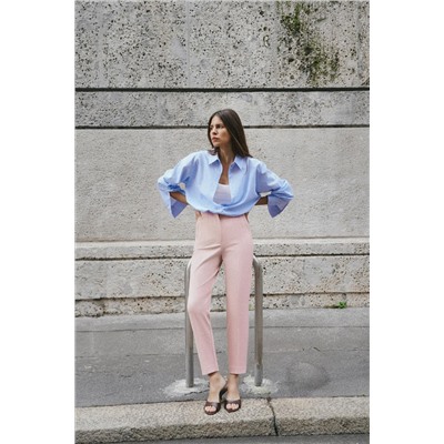 HIGH-WAIST TROUSERS