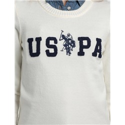 USPA LOGO CREW NECK SWEATER