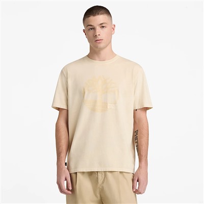 Men's Garment Dyed Logo Graphic T-Shirt
