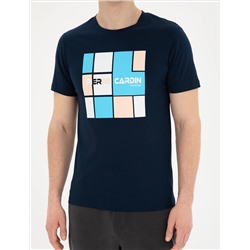 Lacivert Slim Fit Tişört