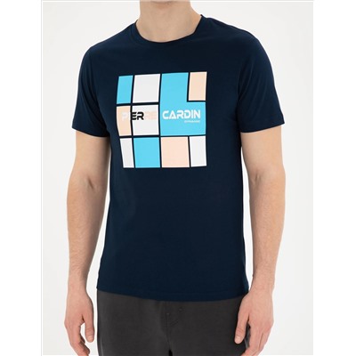 Lacivert Slim Fit Tişört