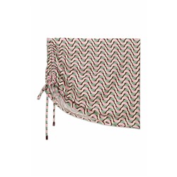 Pareo mini falda estampado geométrico