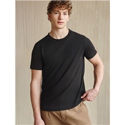 Футболка из премиального хлопка с эластаном