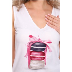 Пижама с шортами "МАКАРОН"