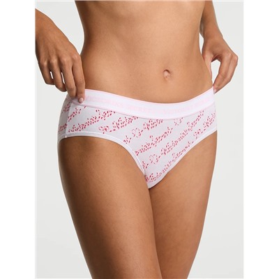 Cotton Logo Cotton Hiphugger Panty