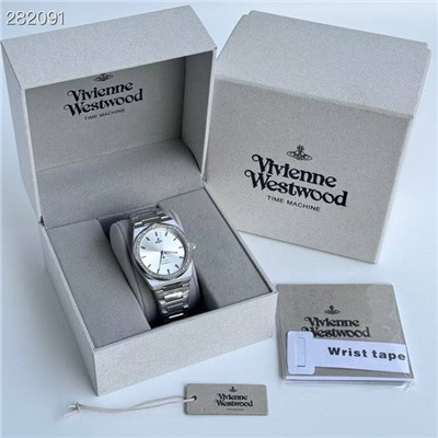 Женские наручные часы инкрустированные кристаллами  Vivienn*e Westwoo*d