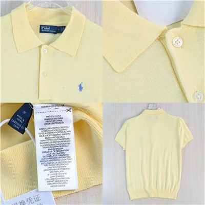 Женское трикотажное поло с коротким рукавом 9 цветов РАЛЬ*Ф Л