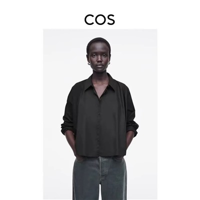 Простая хлопковая свободная накидка CO*S ОРИГИНАЛ!