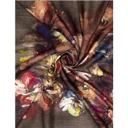 Kahverengi İpek Eşarp