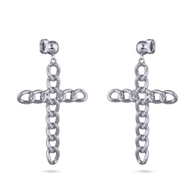 Серьги (покрытие родий), Есть комплект