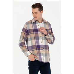 Erkek Oduncu Camel Gömlek