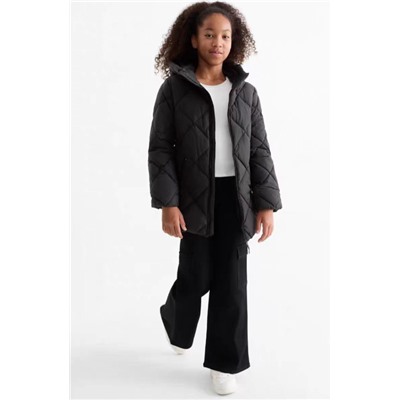 Теплая детская куртка средней длины, экспорт