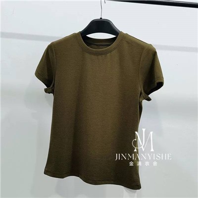 Женская базовая футболка из экспортного магазина