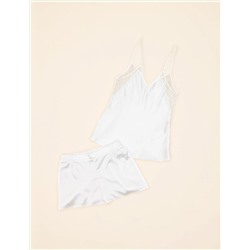 Ekru Saten 6'lı Çeyiz Seti